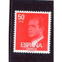 Испания. Стандарт. Король Хуан Карлос I. Вып.1983. Бумага флюр.