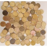Монеты ссср 5 копеек вес 0.595 грамм  119 штук