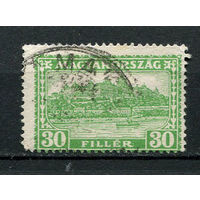 Венгрия - 1929 - Будайская крепость 30f - [Mi.450] - 1 марка. Гашеная.  (Лот 19AL)