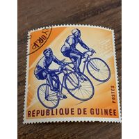 Гвинея 1963. Велоспорт. Марка из серии