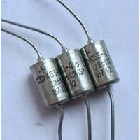 К53-4. 22 мкф - 15 В ((цена за 4 шт)) Ниобиевый оксидно-полупроводниковый конденсатор. 22мкф 15В