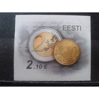 Эстония 2011 Евро-монеты** самоклейка