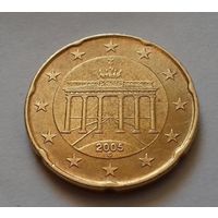 20 евроцентов, Германия 2005 D