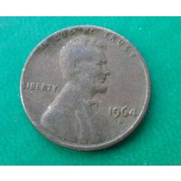1 цент США 1964 г.в. D