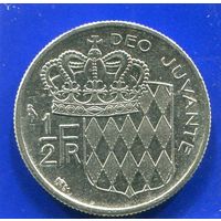 Монако 1/2 франка 1965