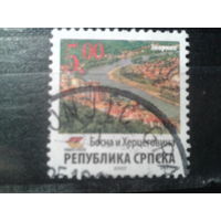 Босния и Гецеговина республика Сербская, 2007. Вид на город Зворник. Mi-6,0 евро гаш.