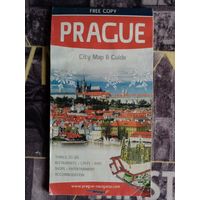 Карта Прага 2011 г Туристская схема