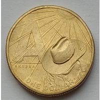 Австралия 1 доллар 2021 г. Английский алфавит. Буква A