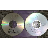 CD MP3 AXE, VIXEN - 2 CD