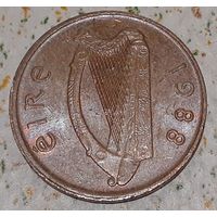 Ирландия 1 пенни, 1988 Бронза /не магнетик/ (15-4-19)