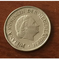 Нидерланды, 25 центов 1951. Королева Юлиана