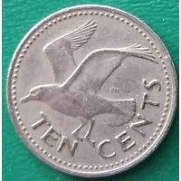 Барбадос 10 центов 1973