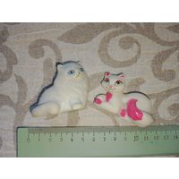 Маленькие  котики, кошечки из резины, игрушки для барби, кукол