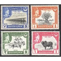 1949 Бахавалпур 22-25 Фауна - Серебряный юбилей 5,20 евро