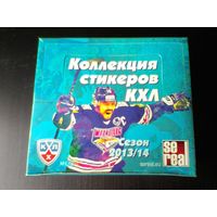 "SeReal КХЛ - 2013/14 года" - Блок - Стикеров/Наклеек в Заводской Упаковке.