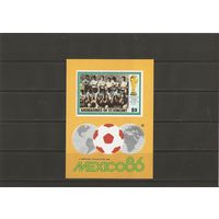 St. Vincent 1984 ЧМ по футболу Mexico86 блок