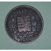 1 пфенниг 1856, Саксония-Кобург-Гота, Ернст II