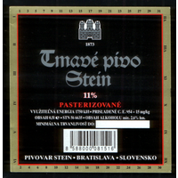 Этикетка пива Stein (Словакия) Ф125