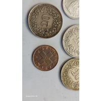 5 монет Швейцария