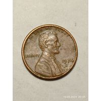 США 1 цент 1974  S . года .