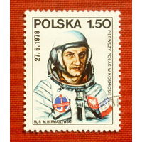 Польша. Космос. ( 1 марка ) 1978 года. 4-9.