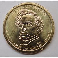 США.1 доллар 2010 Президент 14 Франклин Пирс  Двор уточняйте