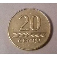20 центов, Литва 1998 г.