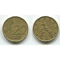 Италия. 20 евроцентов (2002)