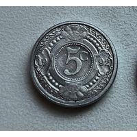 Нидерландские Антильские острова 5 центов, 1992  4-4-37