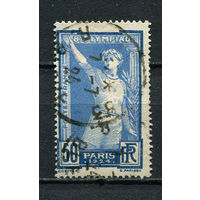 Франция - 1924 - Олимпийские игры 50С - [Mi.172] - 1 марка. Гашеная.  (Лот 49DL)