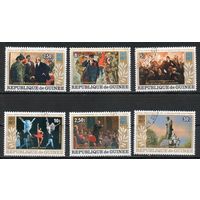 60 лет Великого Октября Гвинея 1978 год серия из 6 марок