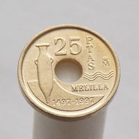 Испания 25 песет 1997 Мелилья