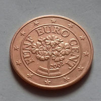 5 евроцентов, Австрия 2002 г.