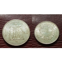 Франция, 50 франков 1976 г.