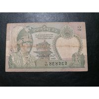 Непал 2 рупии 1981-1987