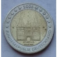 Германия 2 евро 2006 г. Шлезвиг-Гольштейн. Двор А
