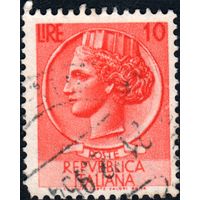 6: Италия, почтовая марка