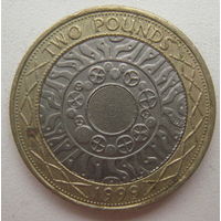 Великобритания 2 фунта 1999 г.
