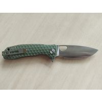 Нож складной Honey Badger flipper medium green