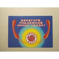 Карманный календарик. Связь СССР. 1988 год