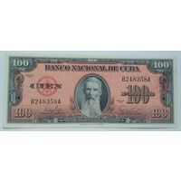Куба 100 песо 1959 года