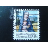 США 1979 Рождество, живопись