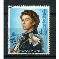 Британский Гонконг - 1962/1973 - Королева Елизавета II 20$ - [Mi.210Xy] - 1 марка. Гашеная.  (LOT AG28)