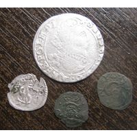 Шесть грошей 1626 г. с Динариями