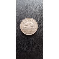 Канада 5 центов 1960 г.