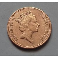1 пенни, Великобритания 1989 г.