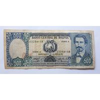 Боливия. 500 песо 1981 г.