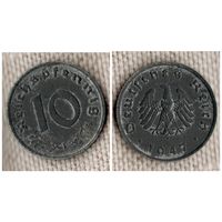 Германия 10 пфеннигов 1947 F/(Oct)