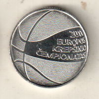 Литва 1 лит 2011 Чемпионат Европы по баскетболу