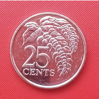 65-10 Тринидад и Тобаго, 25 центов 2014 г.